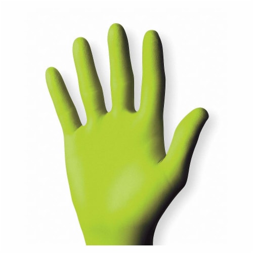 Gants N-DexMD, Moyen, Nitrile, 4 mils, Sans poudre, Vert