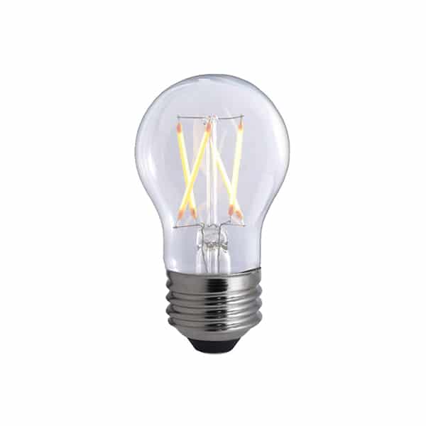 5W A15 Clear E26 Dim.Filament 2700k 450lumen