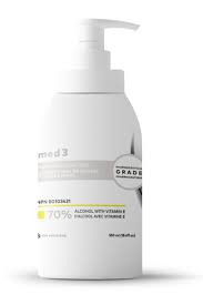 Désinfectant pour les mains en mousse Ino Med3 (formule vitamine E)