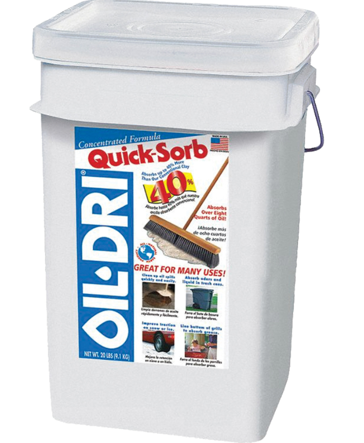 Absorbants Oil-DriMD Quick SorbMD- 20lbs