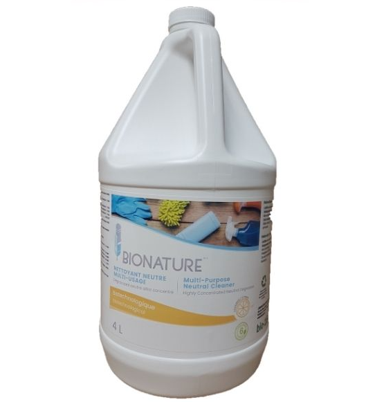 Bionature, Nettoyant neutre multi-usage Puissant dégraissant concentré 4l