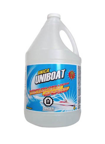 Uniboat Enlève instantanément les taches d’algue, la rouille, la ligne d’écume, le sang de poisson, etc 800ml (copie)