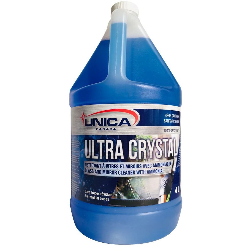 Nettoyant à vitres et miroirs Ultra Crystal , 4L