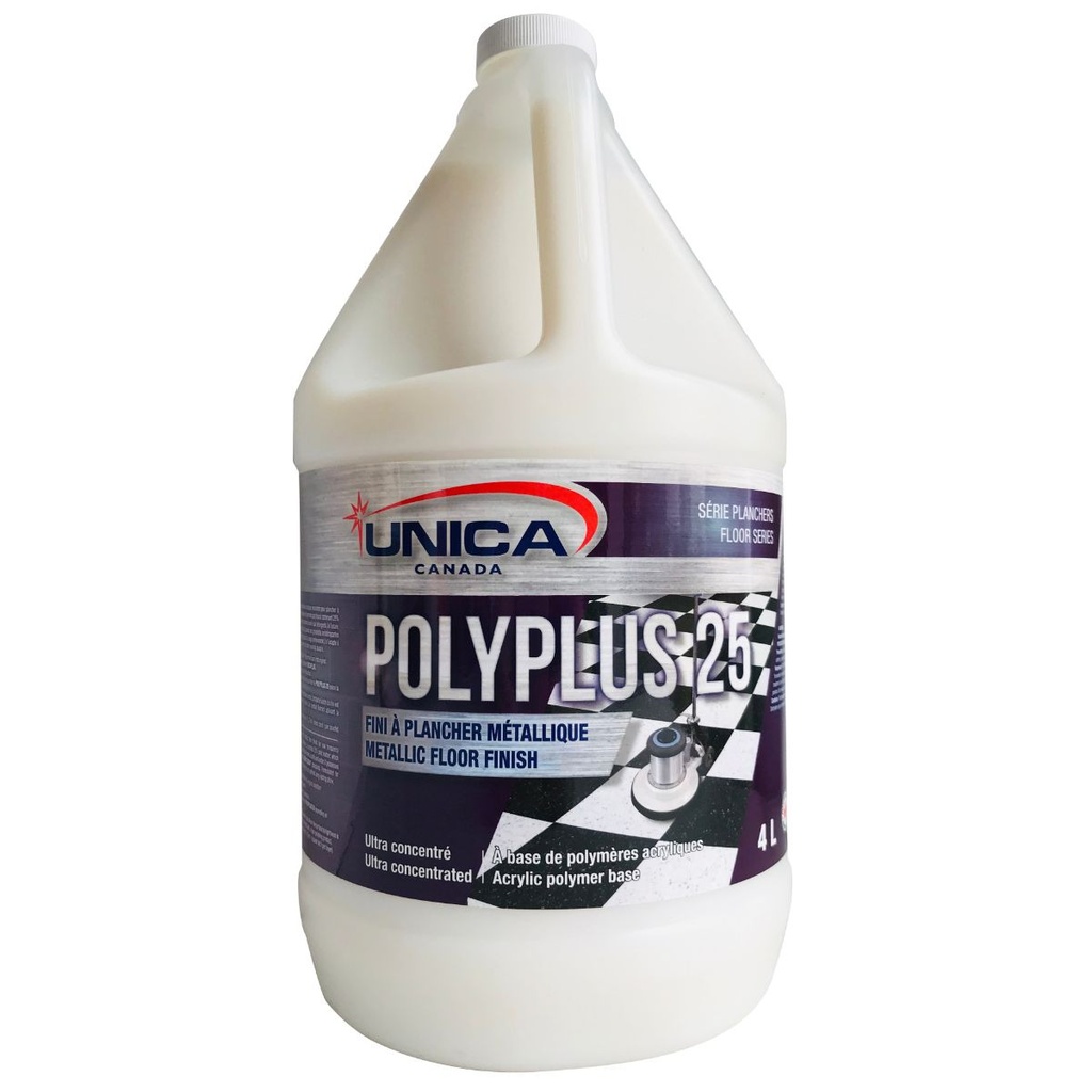 Polyplus 25 Floor finish 25% solids 20L