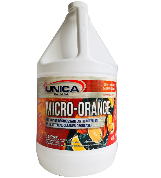 Micro Orange, nettoyant-dégraissant super puissant, 205 Litres