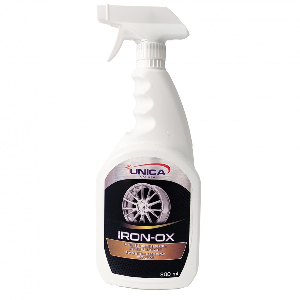 IRON-OX Nettoyant et éliminateur de rouille pour automobile 12 X 800 ML