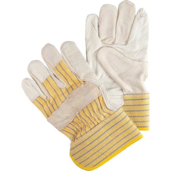 Gants d'ajusteur de qualité standard, 2T-Grand, Paume en Cuir fleur de vache