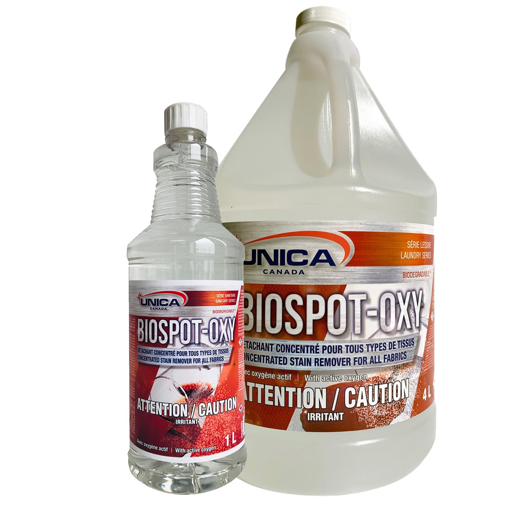 Biospot OXY un détachant pour tissus biodégradable & concentré 1L