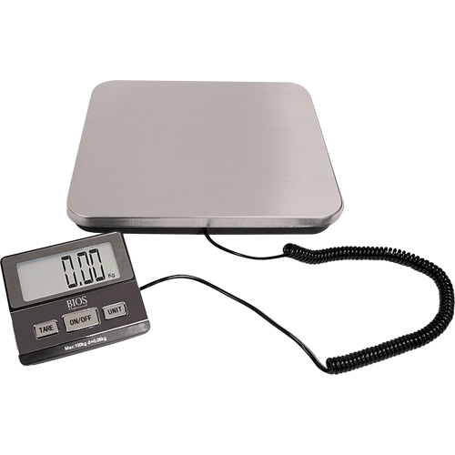 Digital Receiving Scale, 220 lbs. Cap., 1 lbs. Graduations