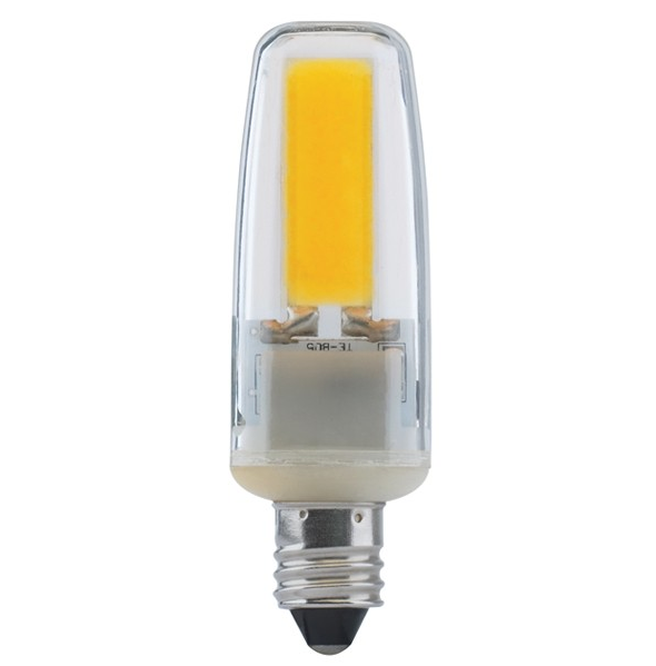 Ampoule DEL 4 Watts - 3000K - 480 Lumens - Base (E11)Mini Candelabra  -  Faisceau 360 degré.  - 120V Volts