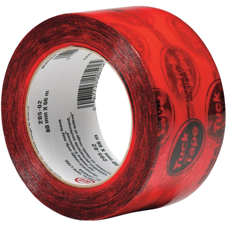 Ruban adhésif Rouge pour panneaux isolants Tuck Tape 60 mm x 55 m