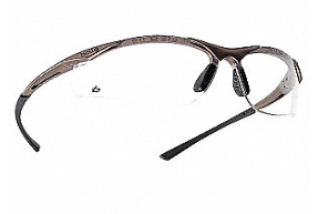 Lunettes de sécurité Contour, Lentille Transparent, Revêtement Antibuée/anti-égratignures, CSA Z94.3