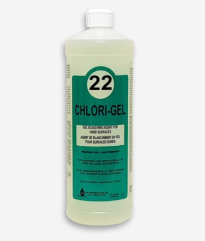 Chlori-Gel Agent de blanchiment en gel pour surfaces dures 1L