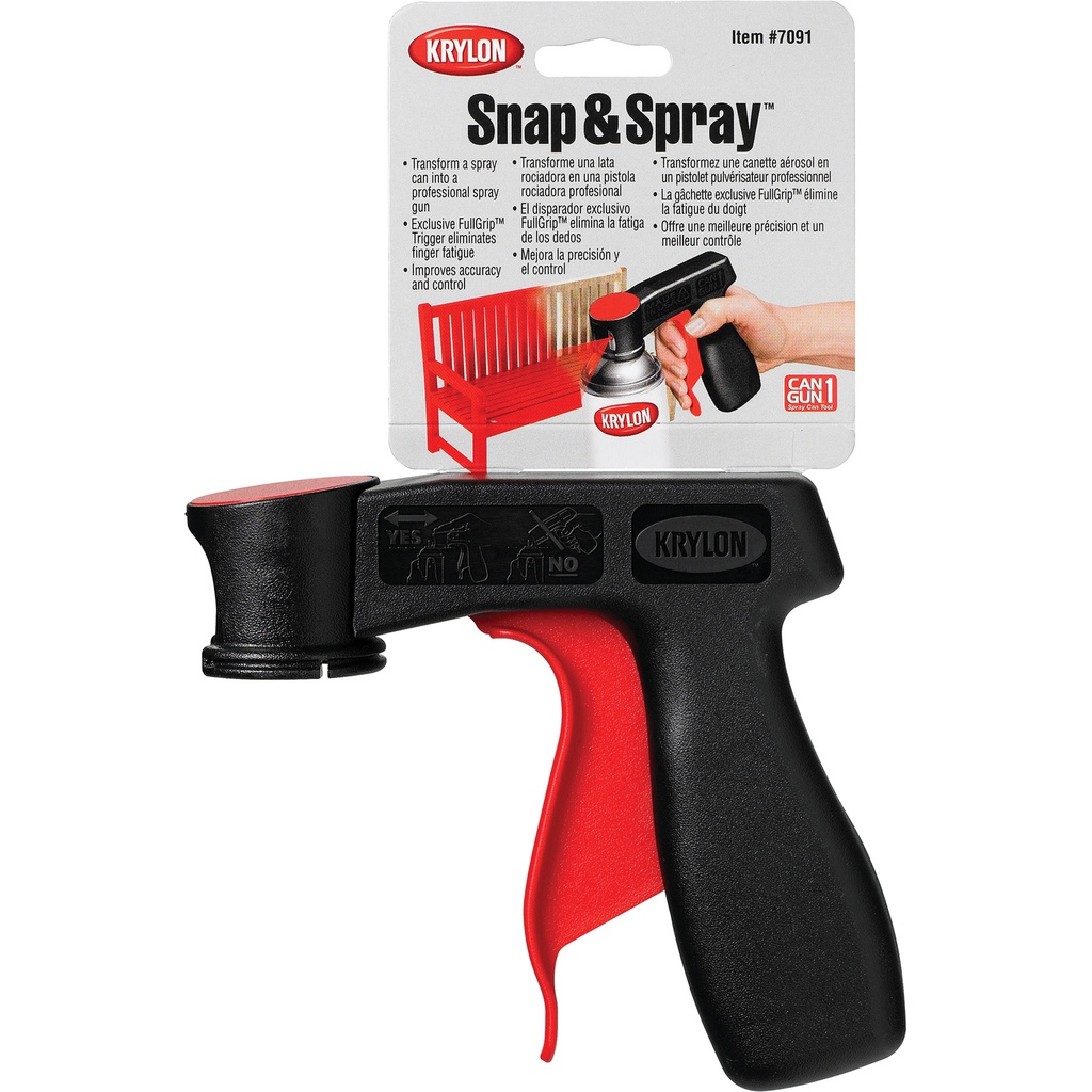 Snap & Spray Pistolet pour canette aérosol