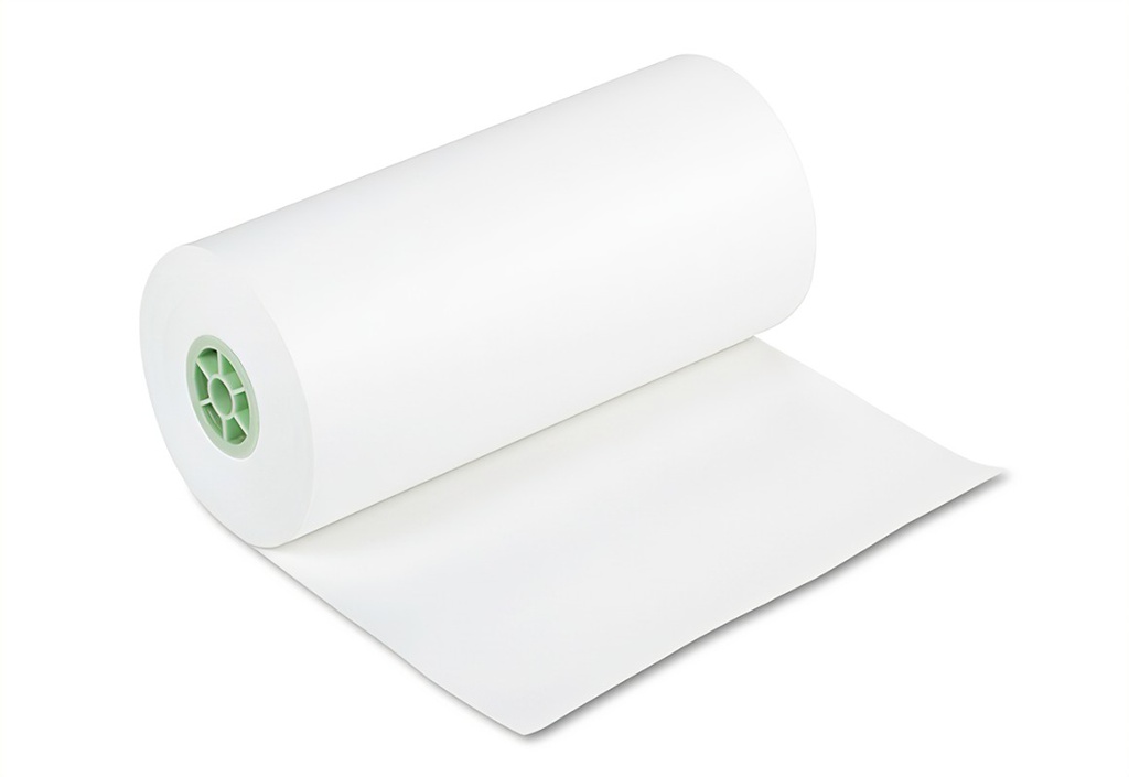 White masking paper roll 48" diameter 6" 30 lbs / 700'