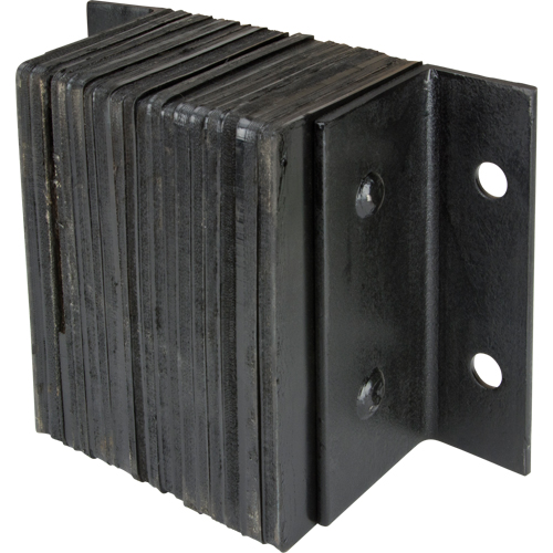 Butoir de quai lamellé horizontal projection 6" largeur 12"