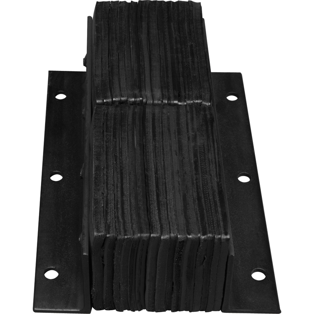 Butoir de quai lamellé vertical projection 9" largeur 13" hauteur 20"