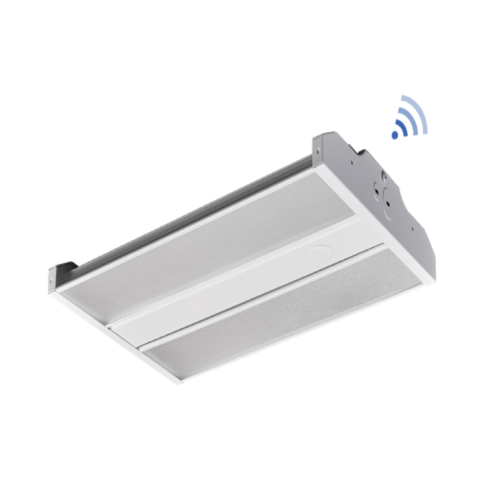 LED linear high bay 78/92/115W 4000/5000K 120-347V with sensor receptacle