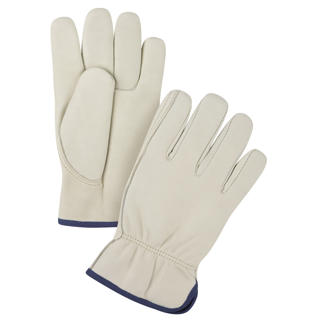 Gants de conducteur doublés pour l'hiver première qualité cuir fleur de vache X-Large /Pr