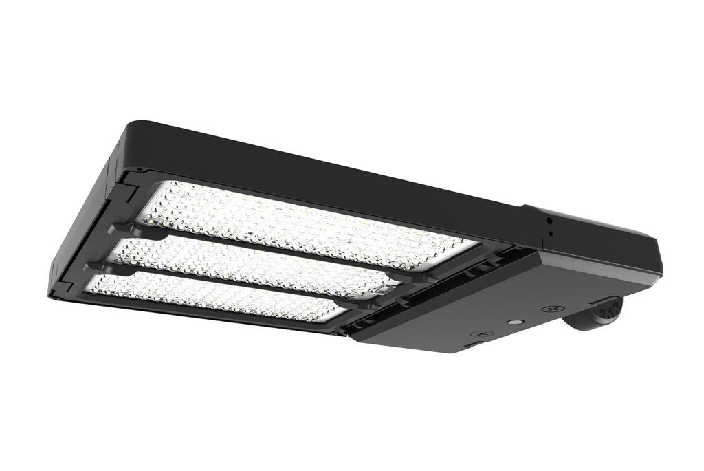 Luminaire DEL de périmètre 260/280/300W 3000/4000/5000K 120-347V noir