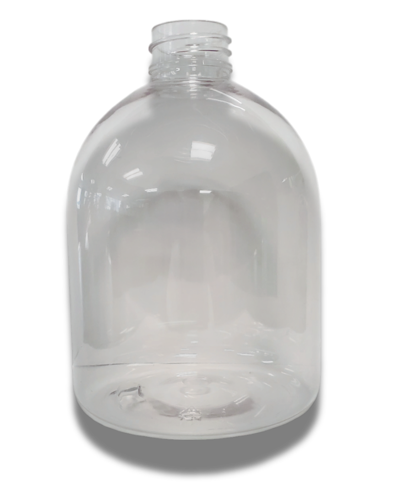 Bouteille ronde Boston transparente 500 ml  28/410