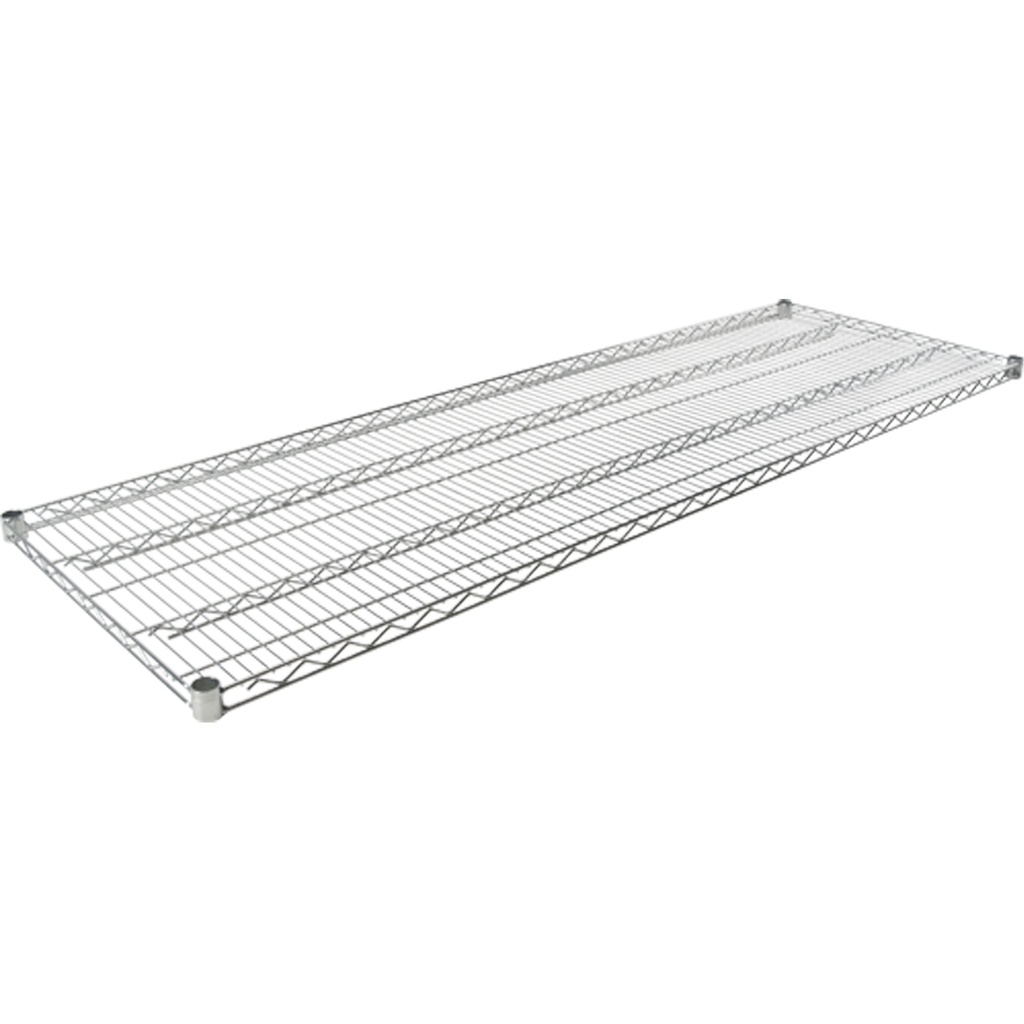 Chrome wire shelving 60" x 24" 600lbs capacity