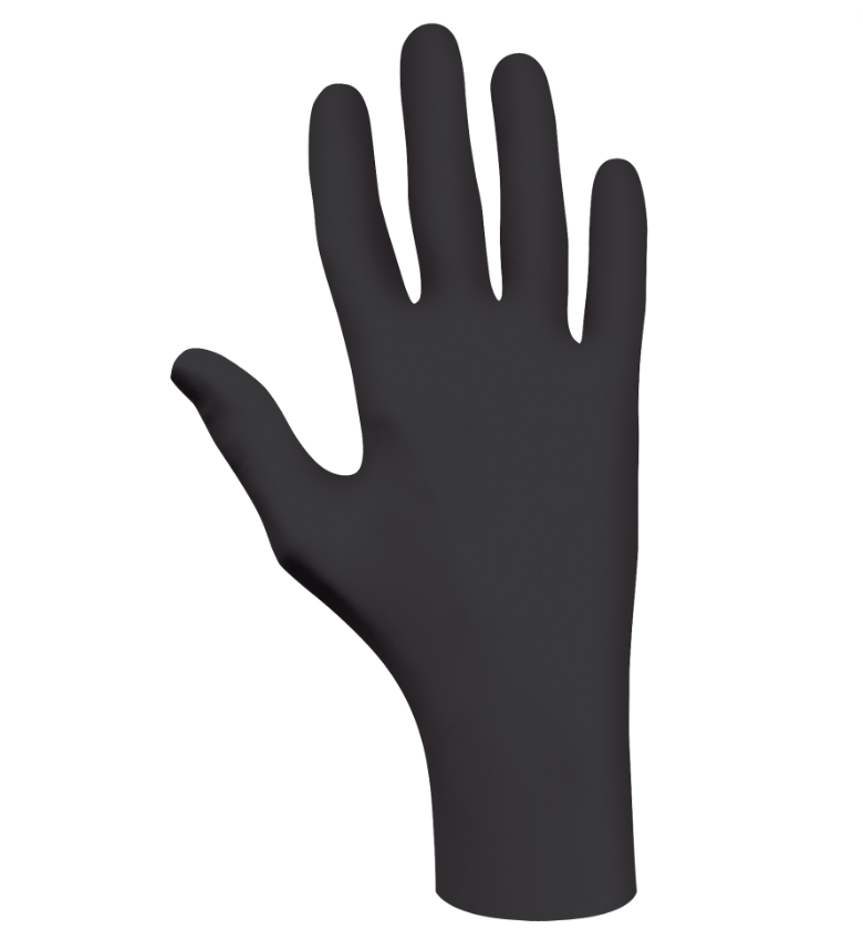 GANTS JETABLES NITRILE NOIR BIODEGR. NON-POUD. XX-LARGE 90/BTE