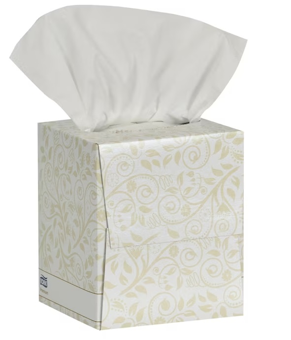 Tork Premium 2-Ply facial tissue cubic box 36x94/Cs