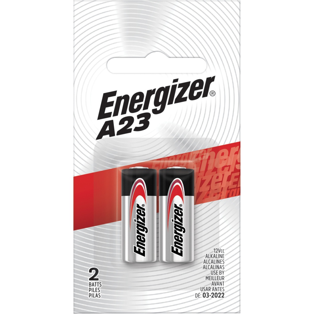 Batterie alcaline A23 12V Energizer 2/Pqt