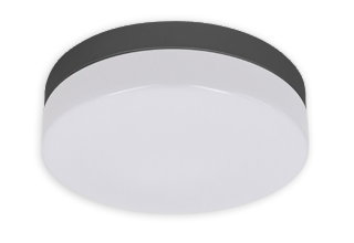 11" Round surface LED black ceiling light 15W 1000lm 2700/3000/4000K 120V dimmable