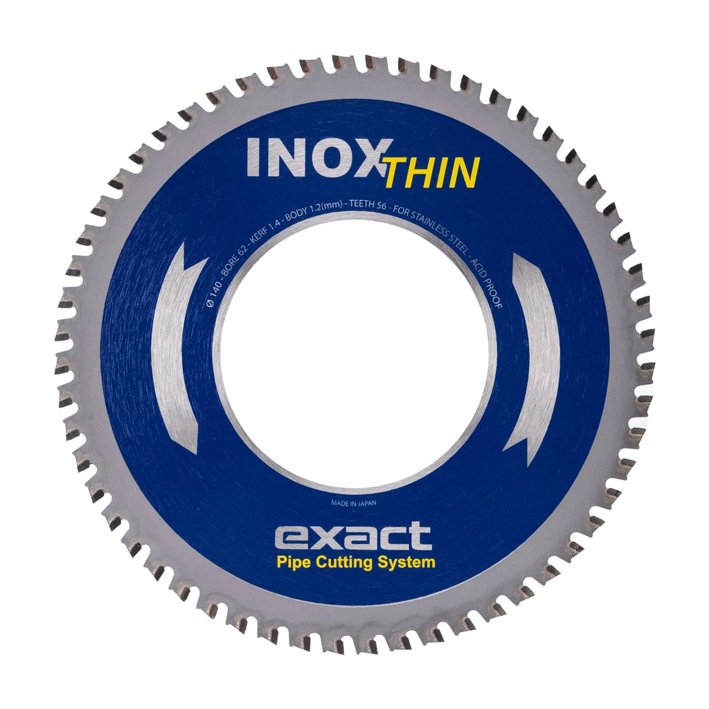 Inox 140 Thin Saw blade 140mm thin for stainless steel