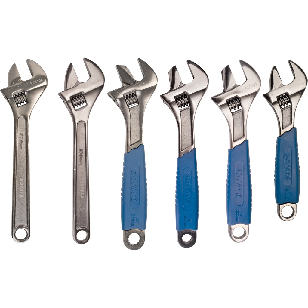 Imperial adjustable wrench set 6 pcs