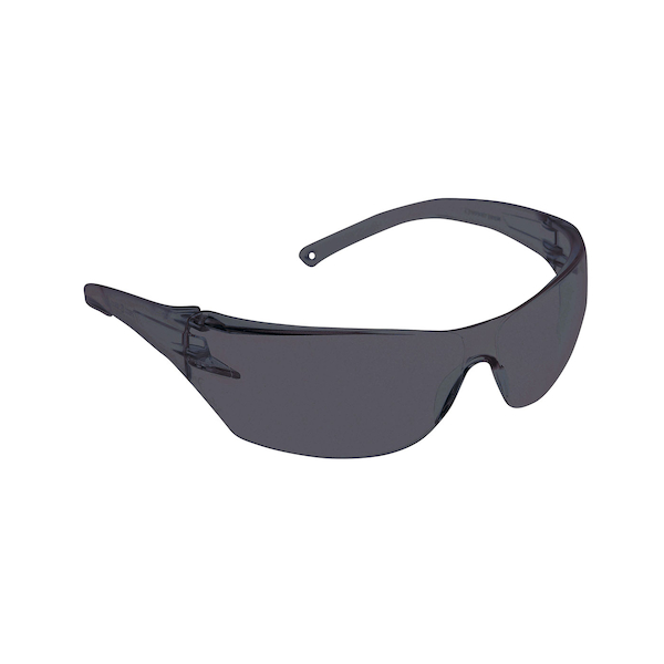 Curve Rimless smoked safety glasses CSA with 3A coating