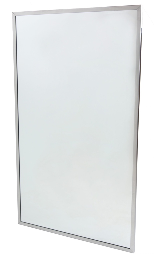Miroir 24"x36"cadre en acier inoxydable