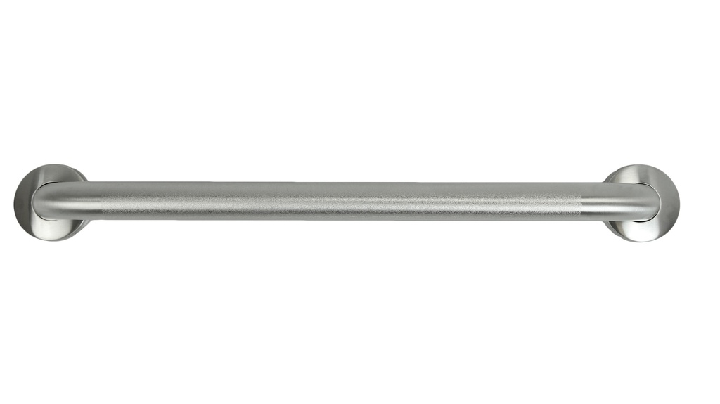 36" Grab bar 1-1/2" diameter brushed and peened stainless steel
