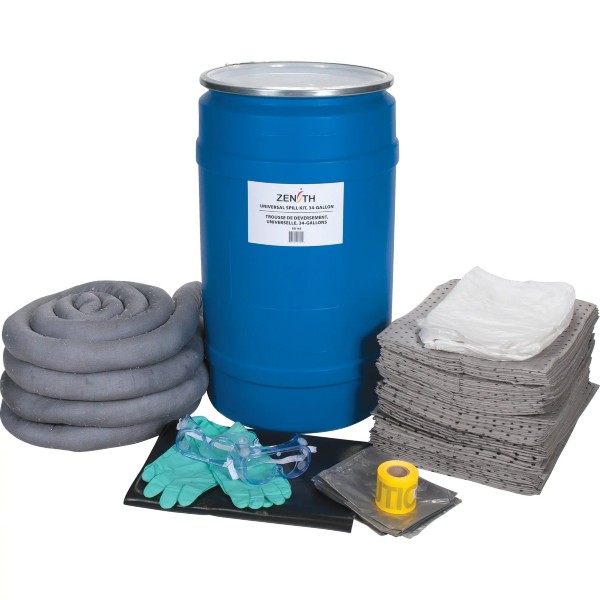 Universal spill kit 30 Gal absorbensy drum