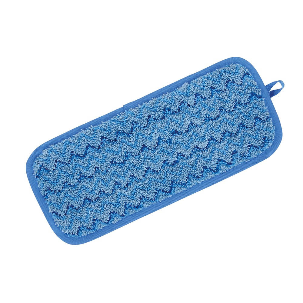 Hygen Tampon de vadrouille à laver en microfibre bleue 11"