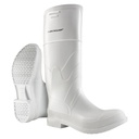 White PVC Steel Toe, 16'' Waterproof PVC Work Boots (White )