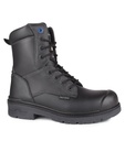 Progum, 8" leather work boots. Slip resisting outsole (Black)