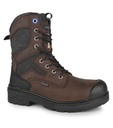 Pro-ice,  8'' insulated work boots. Outsole 4Grip 4Ice (Brown)