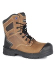 G3u,  8" leather work boots with waterproof membrane (Brown)