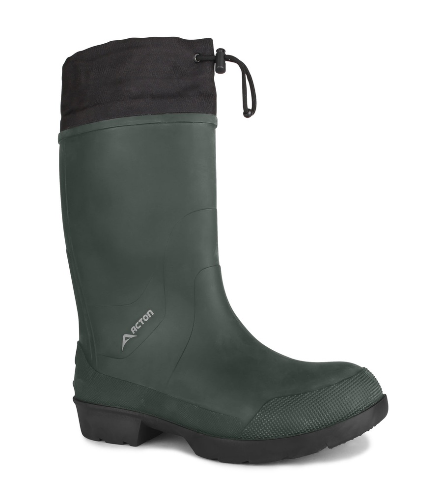 Stormy, 15'' insulated rubber boots (Green)