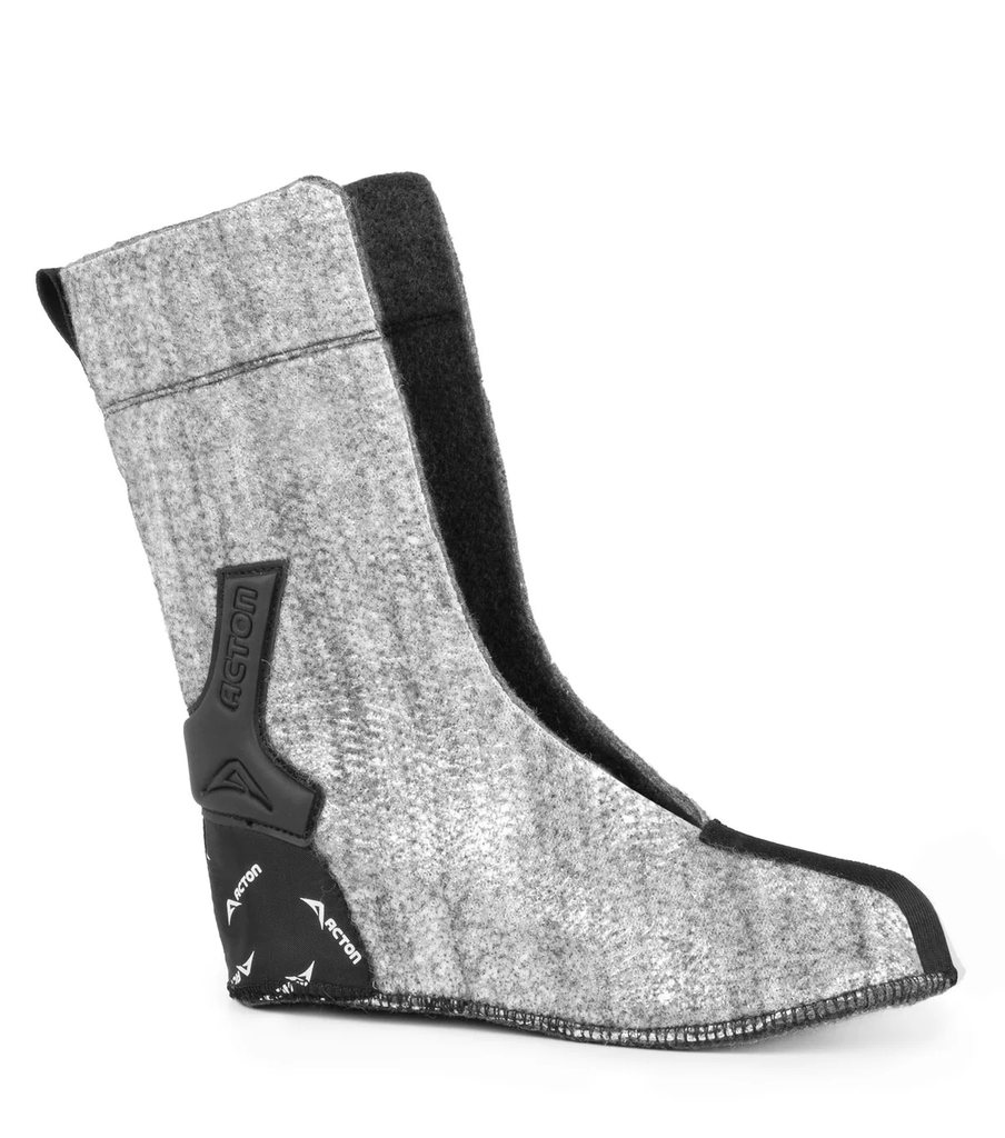 Feutre de remplacement. Bottes pour femmes (Gris et Noir)