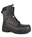 G2O, 8" leather & nylon work boots. Slip resisting outsole (Black)