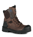 G3O,  Bottes de travail 8" en cuir. Semelle antidérapante 4Grip  (Marron)