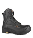 Morgan,  8" Leather Work Boots. Vibram TC4+ Outsole CSA ( Black)