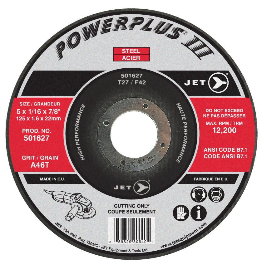 4-1/2-X-1/16-X-7/8-A46T-POWERPLUS-T27-MEULE-POUR-LE-TRONCONNAGE
