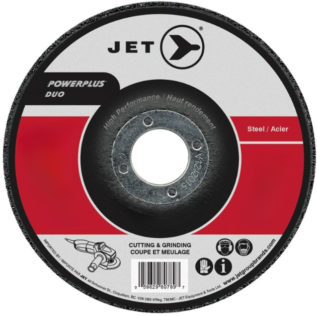MEULE-POUR-LE-MEULAGE 6-X-1/4-X-7/8-A24R-POWERPLUS-T27