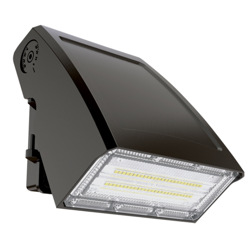 APPLIQUE MURALE DEL 40W PUISSANCE/CCT AJUSTABLE 120-347V NOIR