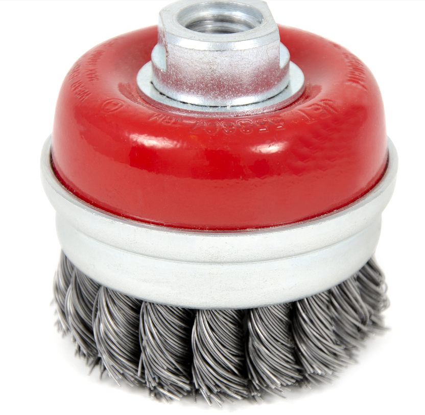 B3 x 5/8-11NC Brosse boisseau ceinturée - Haut rendement